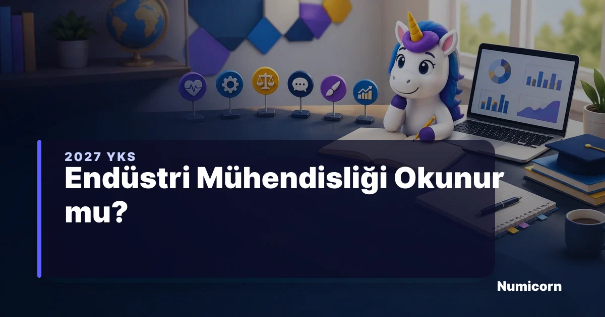 Endüstri mühendisliği okunur mu başlıklı 2027 YKS tercih rehberi kapak görseli