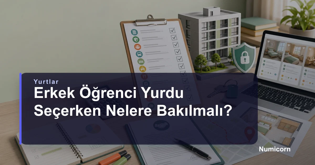 Erkek öğrenci yurdu seçerken nelere bakılmalı kapak görseli