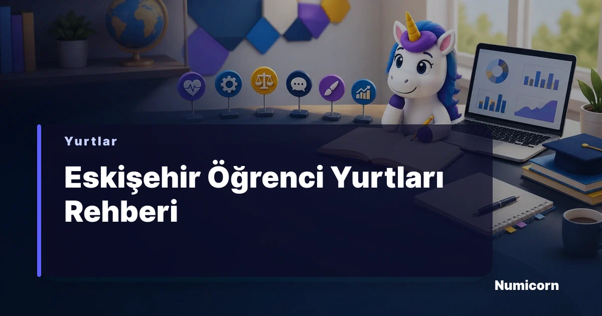 Eskişehir öğrenci yurtları için Anadolu Üniversitesi, ESOGÜ, ESTÜ, tramvay, güvenlik ve bütçe rehberi