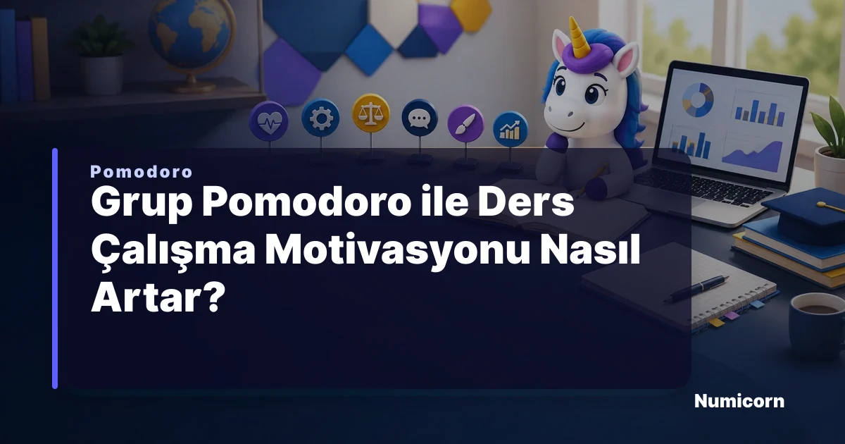 Grup Pomodoro ile Ders Çalışma Motivasyonu Nasıl Artar?