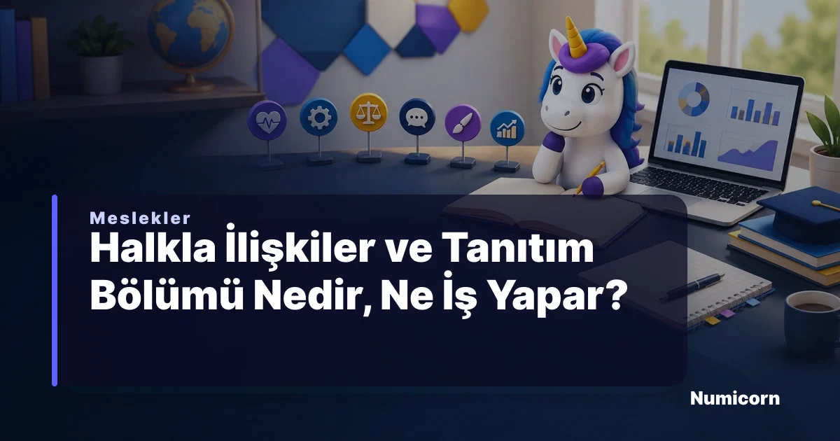 Halkla İlişkiler ve Tanıtım bölümü ve meslek rehberi