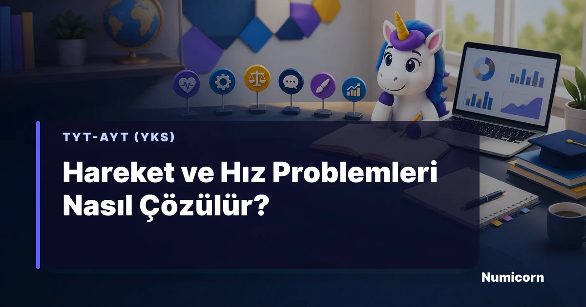 Hareket ve hız problemleri soru çözüm rehberi