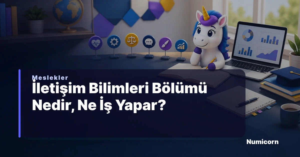 İletişim Bilimleri bölümü ve meslek rehberi