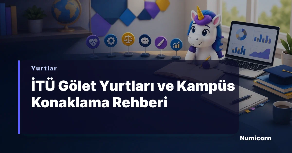 İTÜ Gölet Yurtları için Ayazağa Kampüsü, M2 metro, oda tipleri, yurt ücretleri ve teminat rehberi