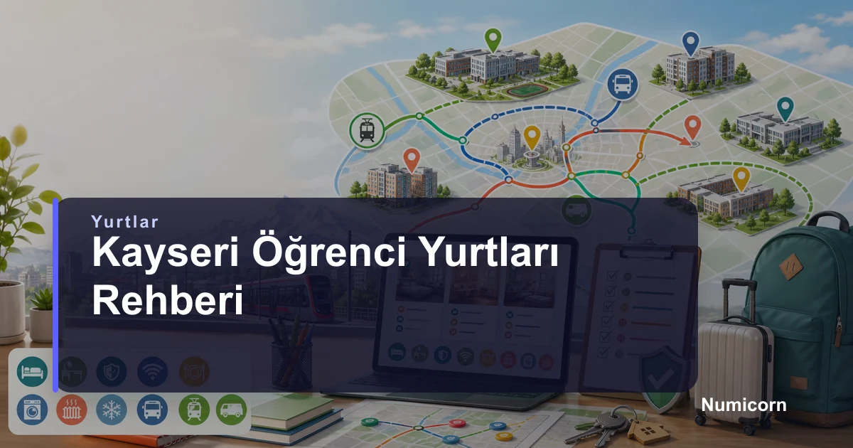 Kayseri öğrenci yurtları rehberi kapak görseli