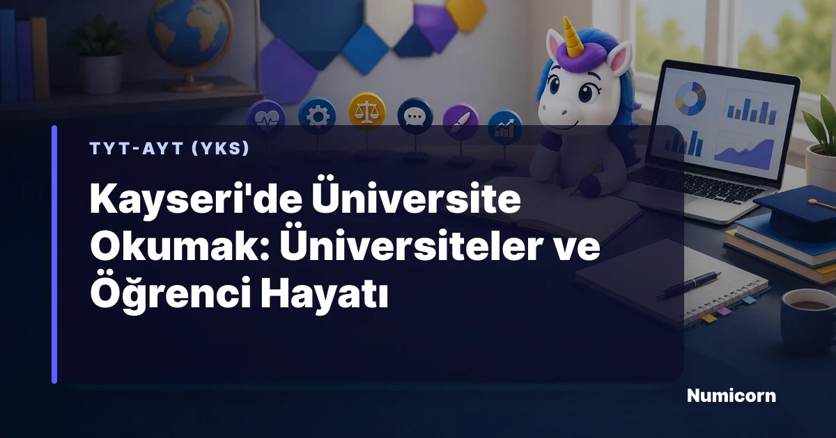 Kayseri'de üniversite okumak, Talas, kampüs ve öğrenci hayatı