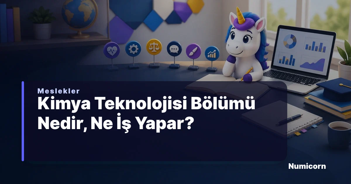 Kimya Teknolojisi bölümü ve meslek rehberi
