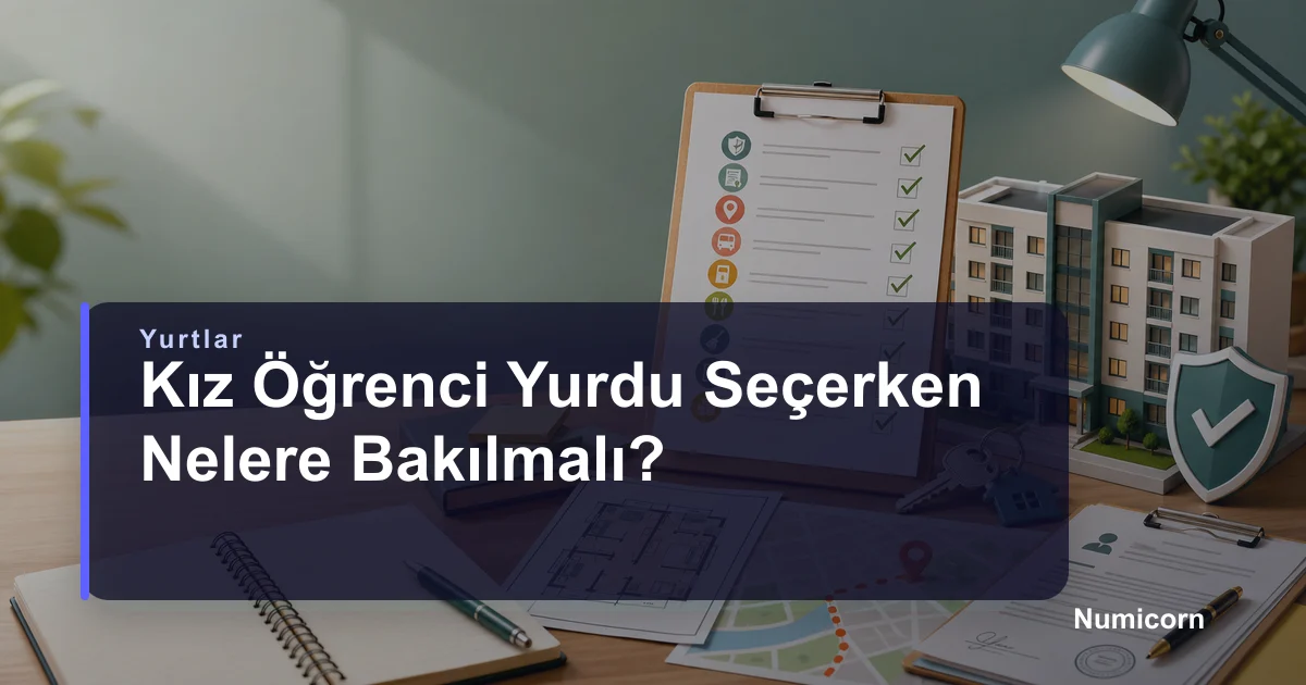 Kız öğrenci yurdu seçerken nelere bakılmalı kapak görseli