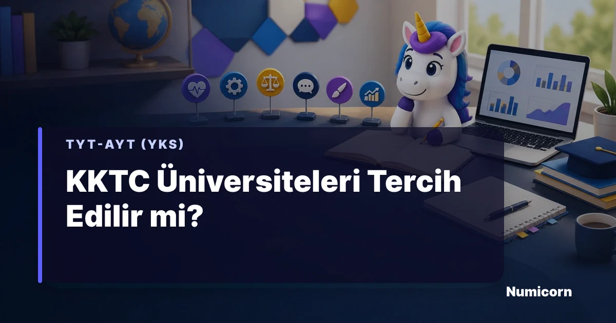 KKTC üniversiteleri tercih rehberi ve bölüm seçimi