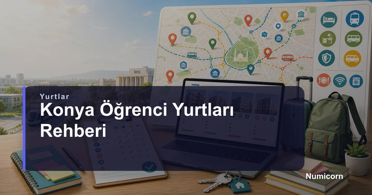 Konya öğrenci yurtları rehberi kapak görseli