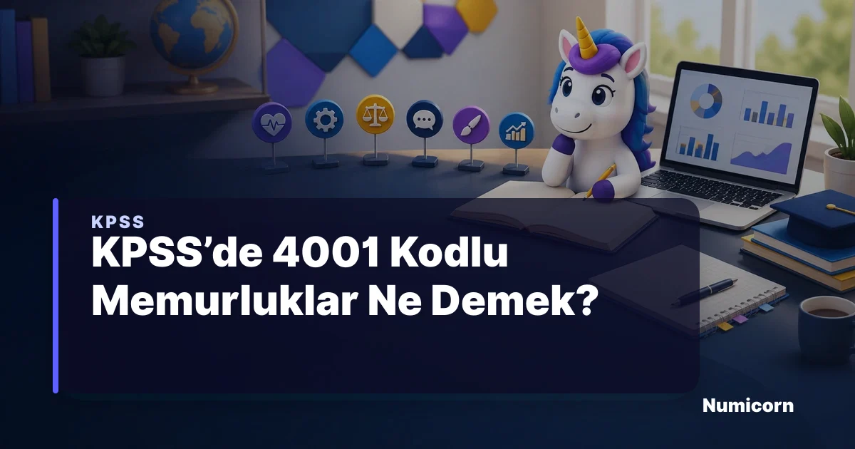 KPSS’de 4001 Kodlu Memurluklar Ne Demek?