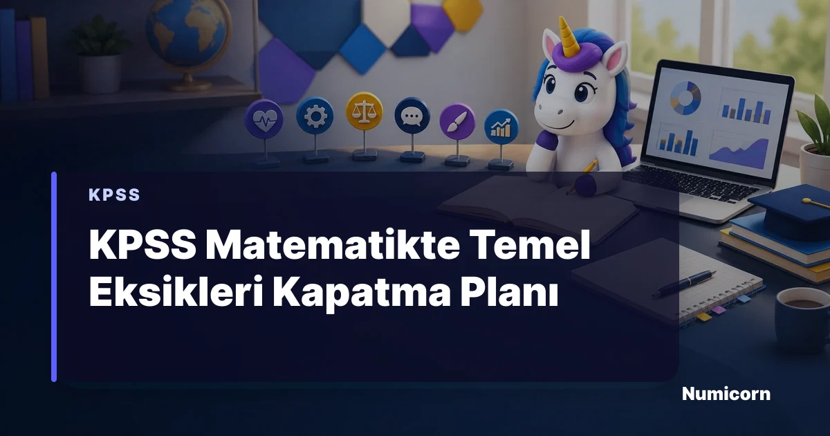 KPSS Matematikte temel eksikleri kapatma planı görseli