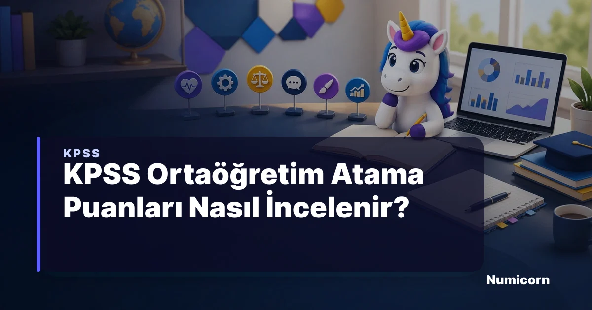 KPSS Ortaöğretim Atama Puanları Nasıl İncelenir?