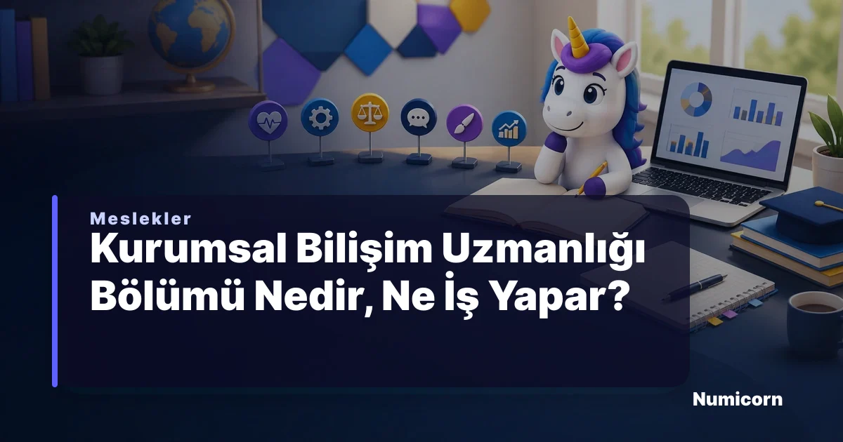 Kurumsal Bilişim Uzmanlığı bölümü ve meslek rehberi