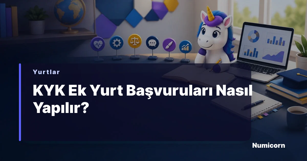 KYK ek yurt başvurusu e-Devlet rehberi