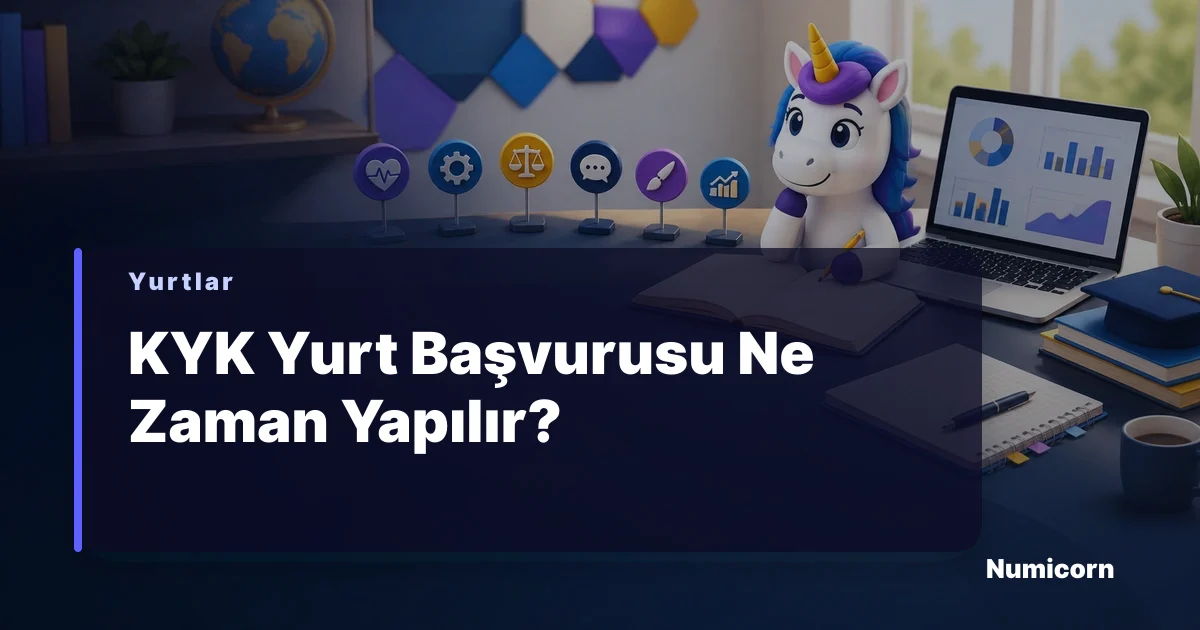 KYK yurt başvurusu ne zaman yapılır öğrenci rehberi