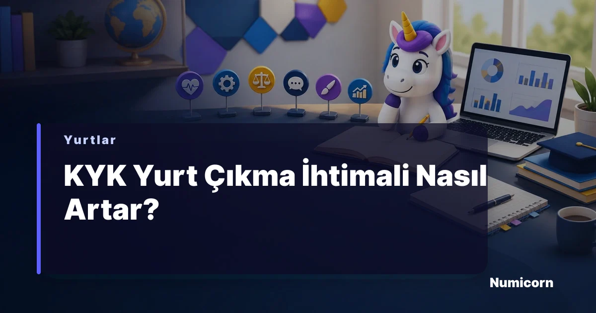 KYK yurt çıkma ihtimali başvuru yedek sıra ve kayıt takibi rehberi