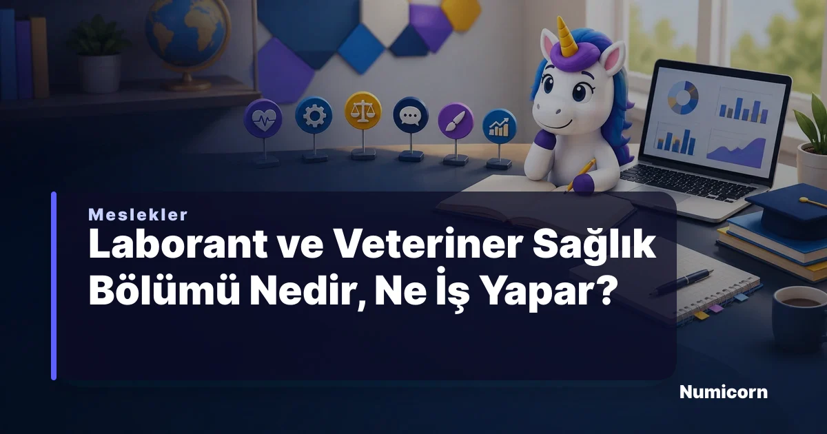 Laborant ve Veteriner Sağlık bölümü ve meslek rehberi