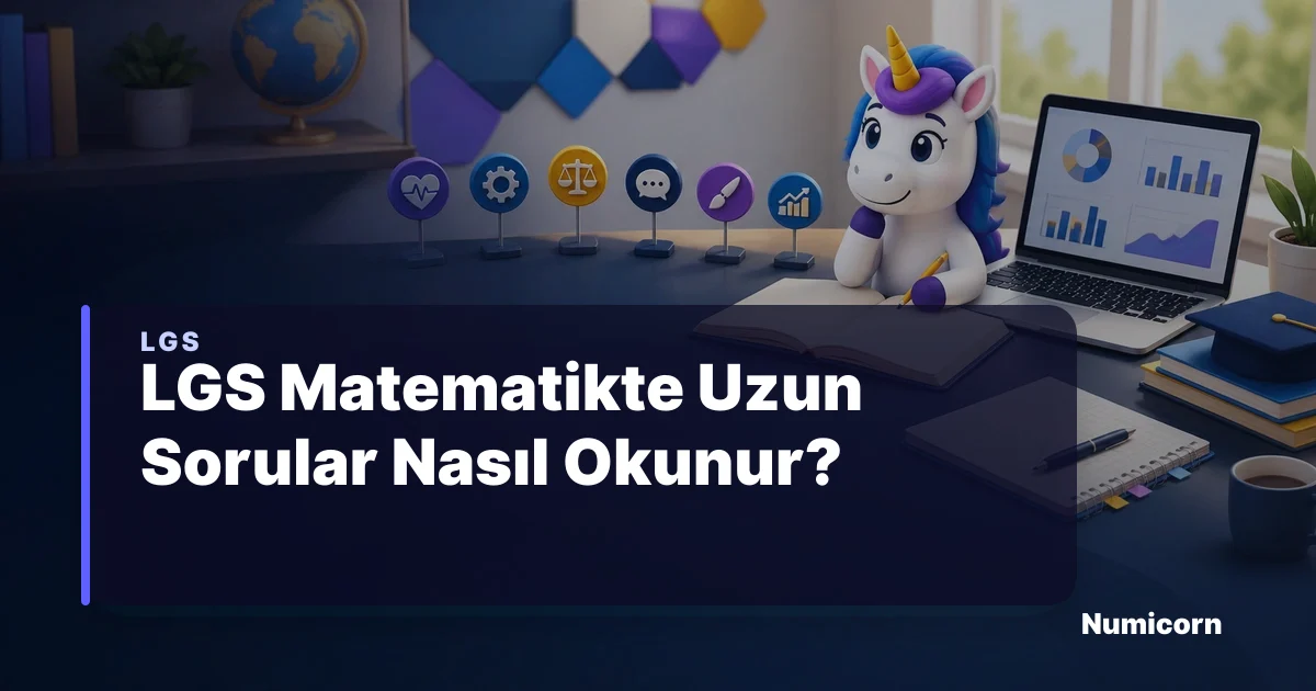LGS Matematikte Uzun Sorular Nasıl Okunur?