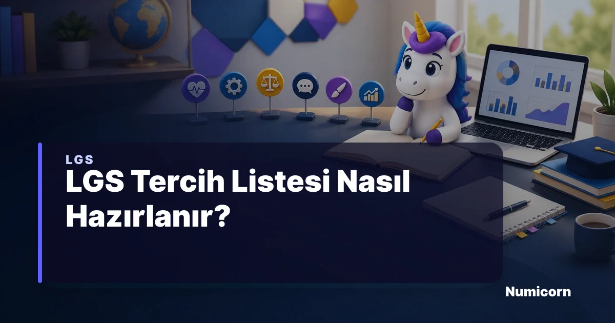 LGS tercih listesi hazırlama rehberi görseli