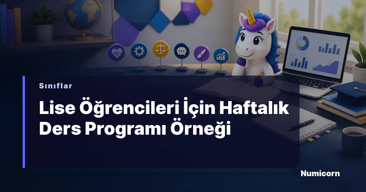 Lise öğrencisi ders çalışırken bilgisayar başında veya kitaplarla oturuyor