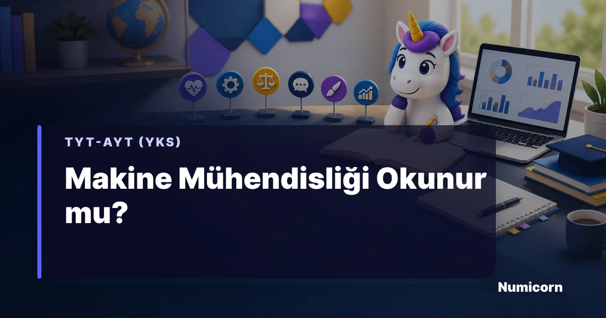 Makine mühendisliği bölüm rehberi ve tercih kontrol tabloları