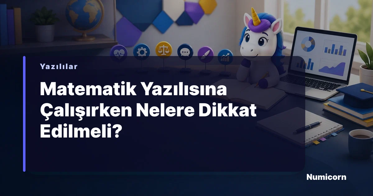 Matematik yazılısına hazırlanan öğrenci