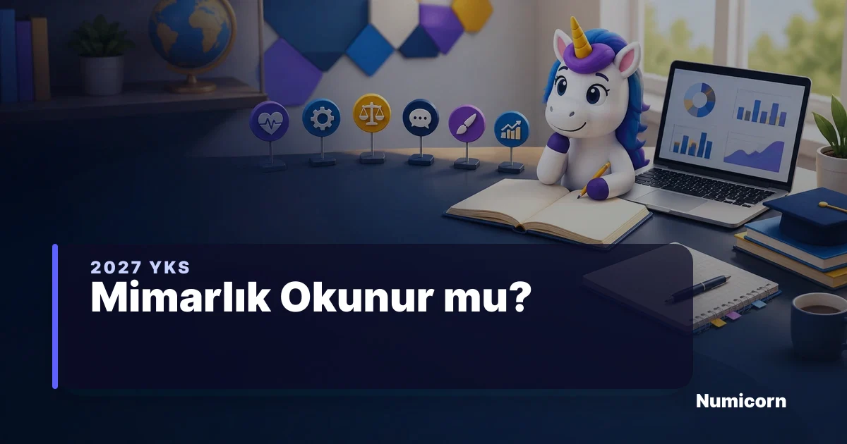 Mimarlık okunur mu başlıklı 2027 YKS tercih rehberi kapak görseli