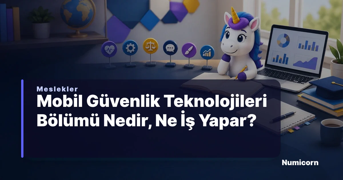 Mobil Güvenlik Teknolojileri bölümü ve meslek rehberi