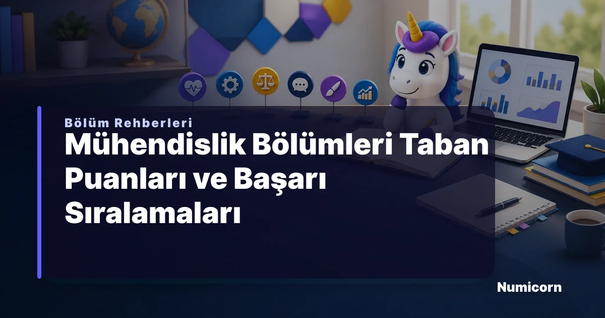 Mühendislik bölümleri taban puanları ve tercih rehberi