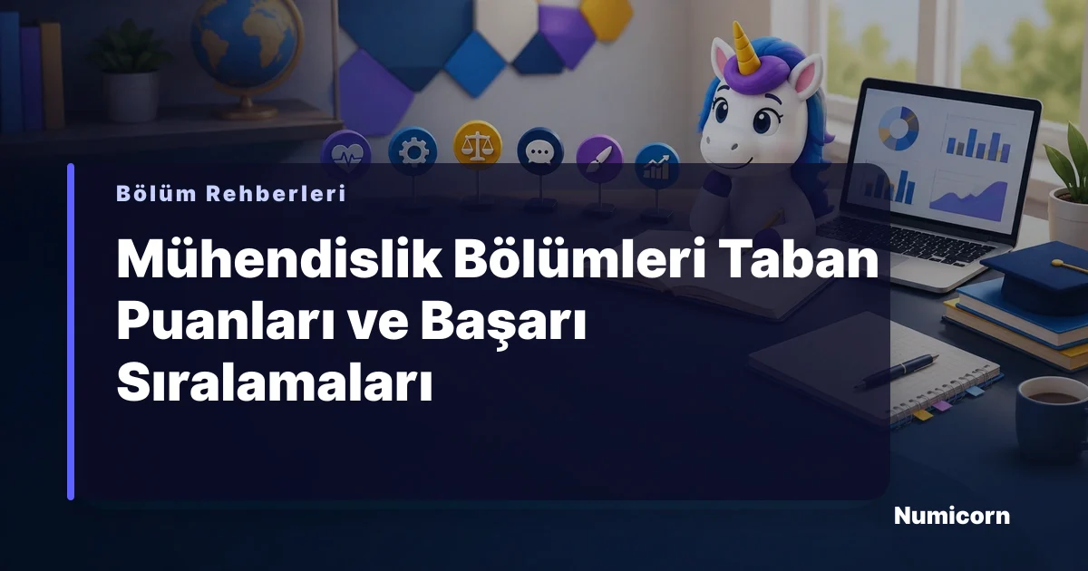 Mühendislik bölümleri taban puanları ve tercih rehberi