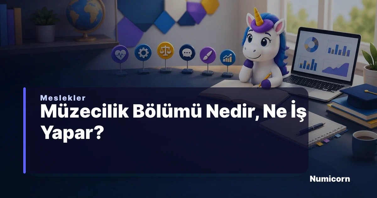 Müzecilik bölümü ve meslek rehberi