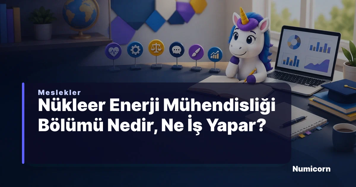 Nükleer Enerji Mühendisliği bölümü ve meslek rehberi