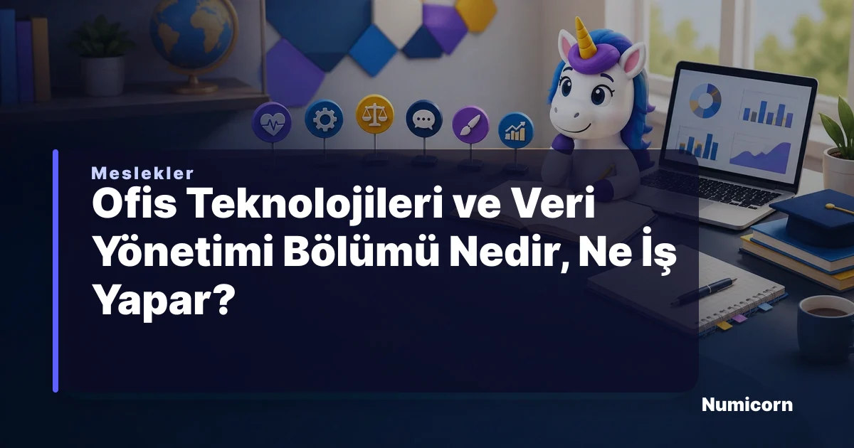 Ofis Teknolojileri ve Veri Yönetimi bölümü ve meslek rehberi