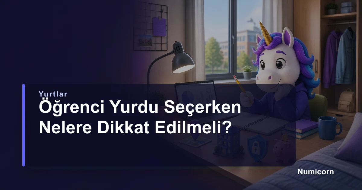 Öğrenci yurdu seçerken dikkat edilmesi gerekenler kapak görseli