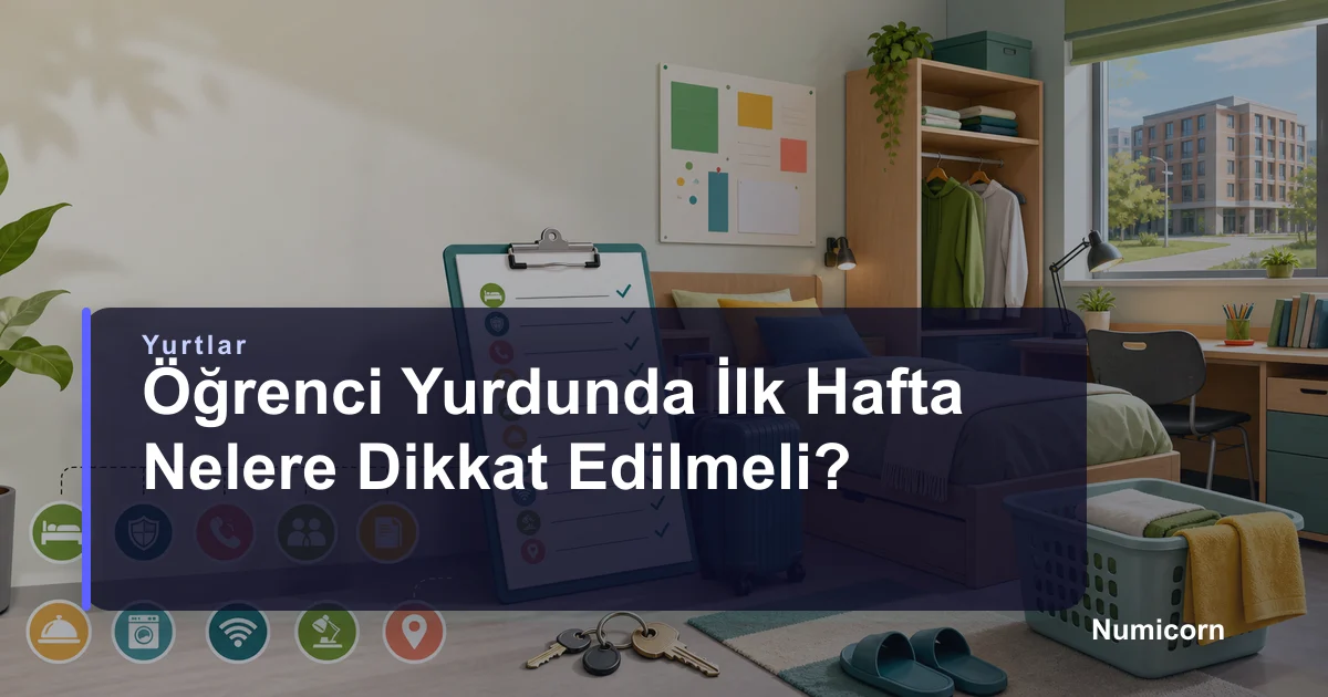 Öğrenci yurdunda ilk hafta nelere dikkat edilmeli kapak görseli