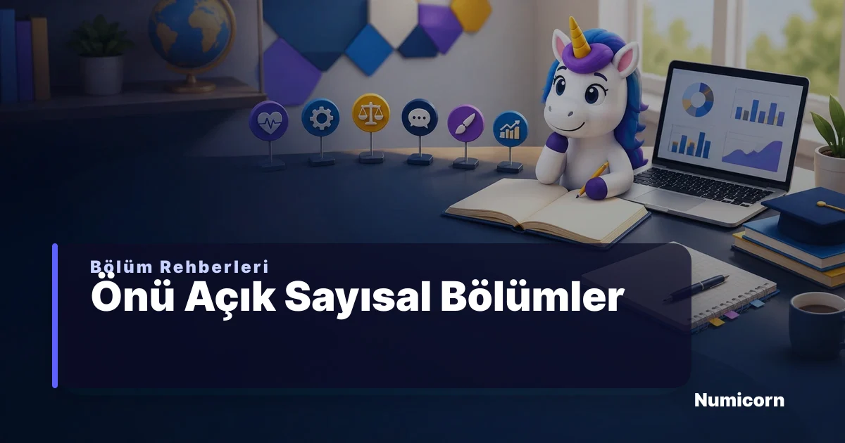 Önü açık sayısal bölümler ve YKS tercih rehberi