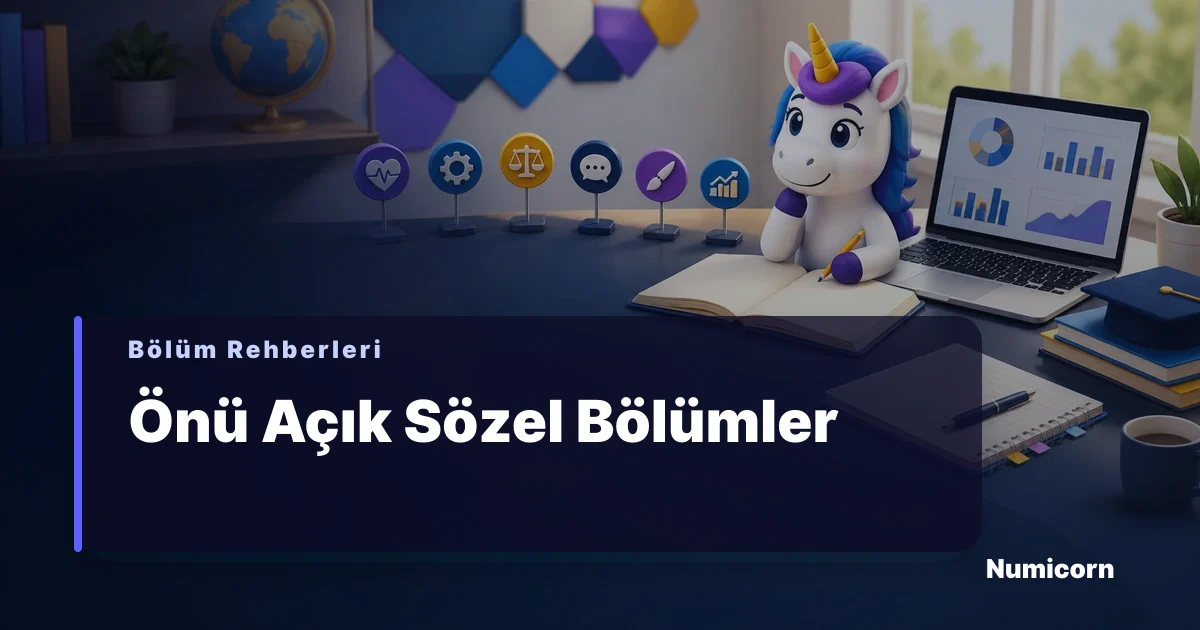 Önü açık sözel bölümler ve YKS tercih rehberi