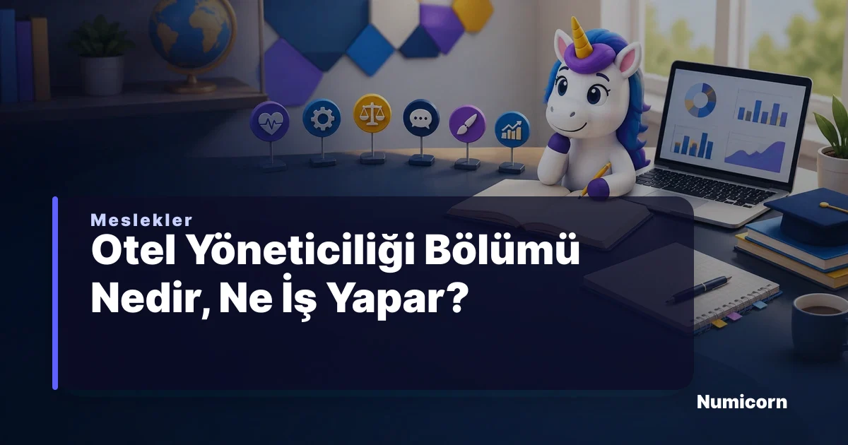 Otel Yöneticiliği bölümü ve meslek rehberi