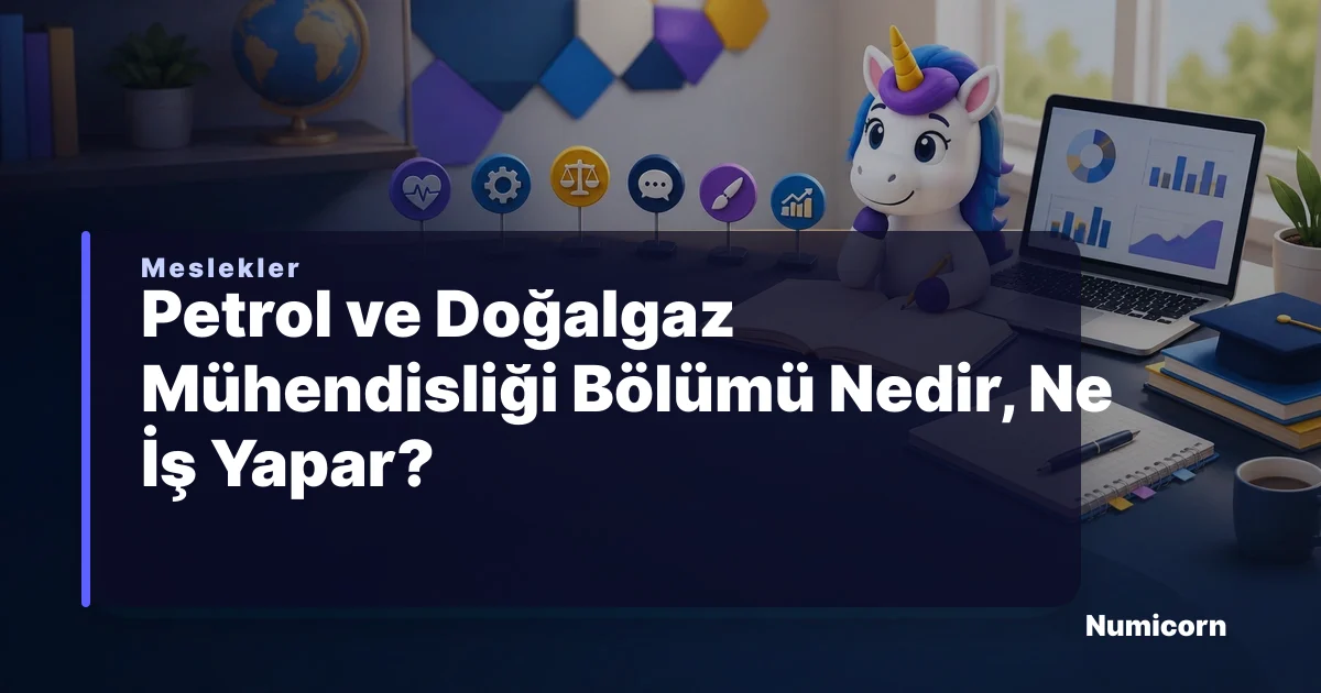 Petrol ve Doğalgaz Mühendisliği bölümü ve meslek rehberi