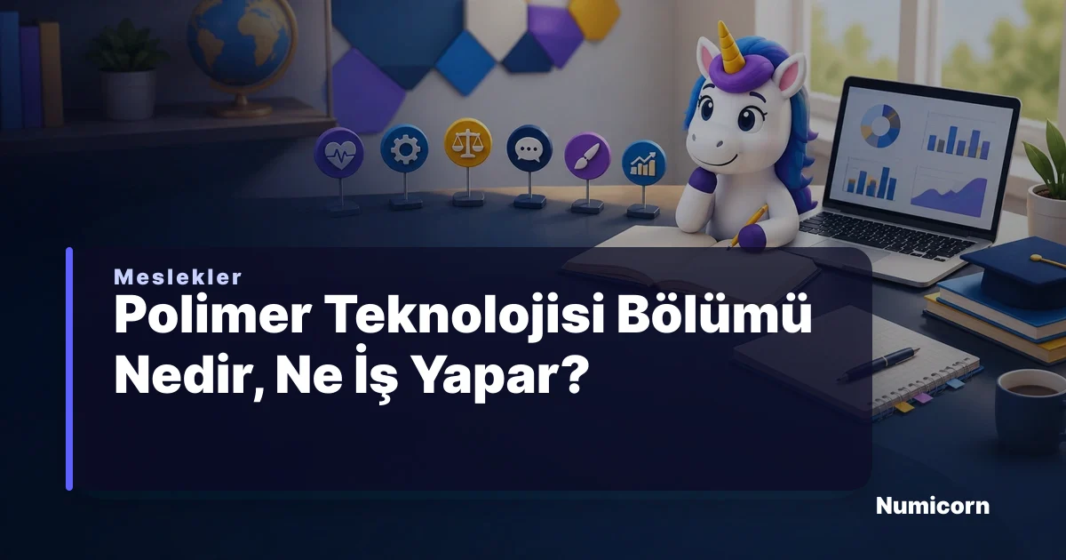Polimer Teknolojisi bölümü ve meslek rehberi