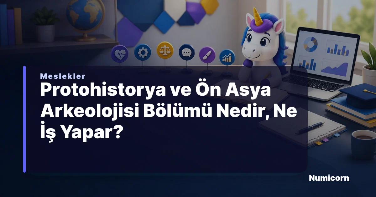 Protohistorya ve Ön Asya Arkeolojisi bölümü ve meslek rehberi