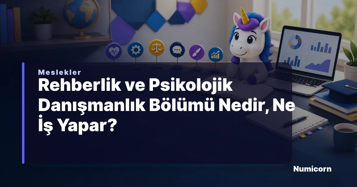 Rehberlik ve Psikolojik Danışmanlık bölümü ve meslek rehberi