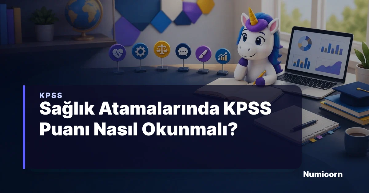 Sağlık Atamalarında KPSS Puanı Nasıl Okunmalı?