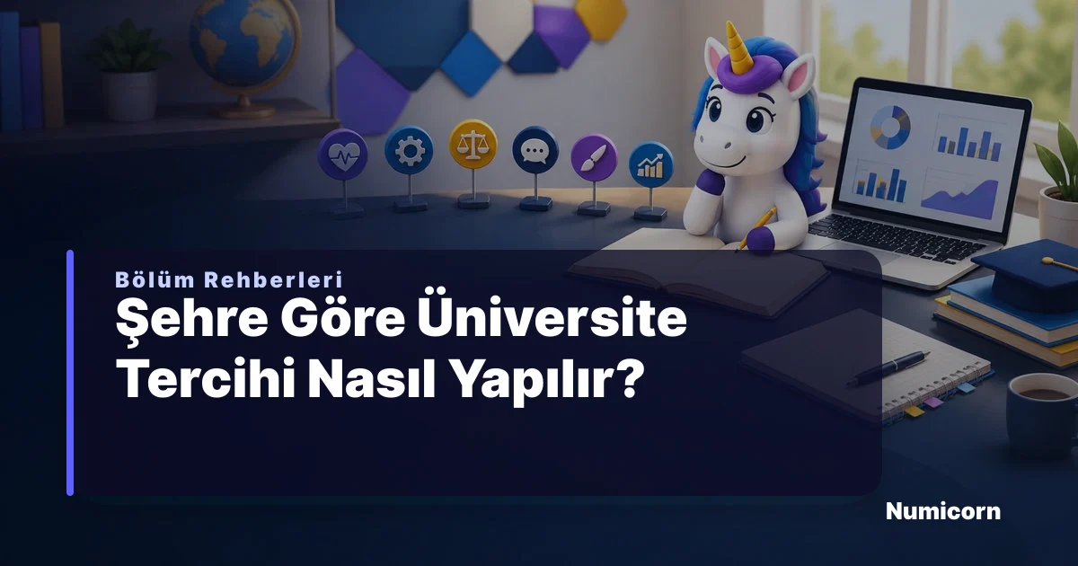 Şehre göre üniversite tercihi rehberi görseli
