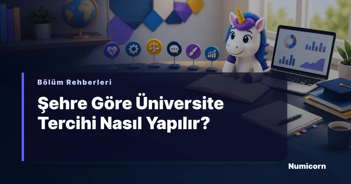 Şehre göre üniversite tercihi rehberi