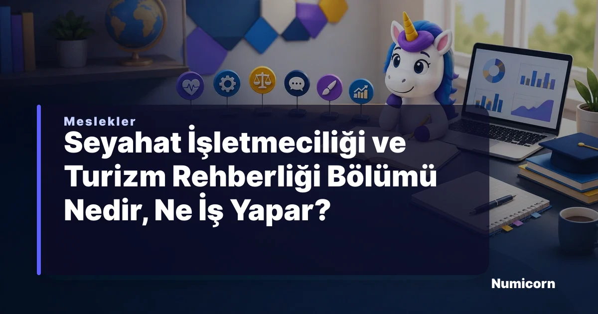 Seyahat İşletmeciliği ve Turizm Rehberliği bölümü ve meslek rehberi