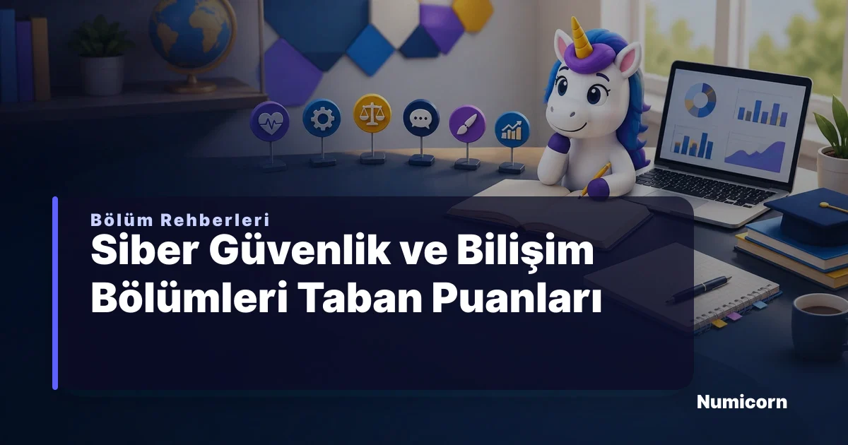 Siber güvenlik ve bilişim bölümleri taban puanları rehberi