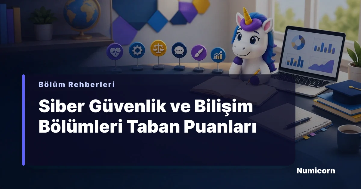 Siber güvenlik ve bilişim bölümleri taban puanları rehberi
