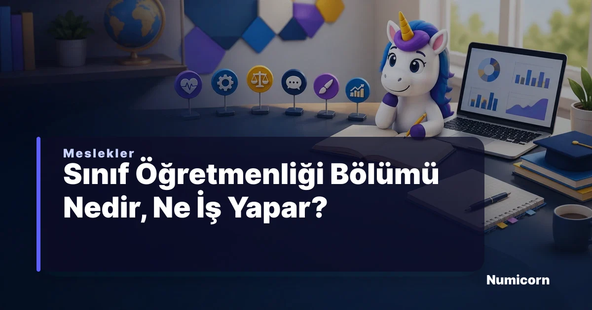 Sınıf Öğretmenliği bölümü ve meslek rehberi